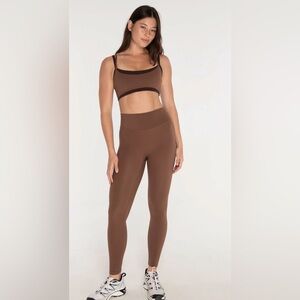 NWT FORM layered bra in teddy/espresso size medium